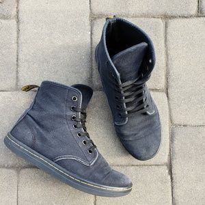 Size 7 Made in England Canvas Dr. Martens